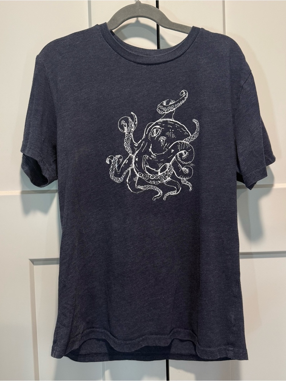 Designs of Alaska Navy Graphic Octopus Tee 8